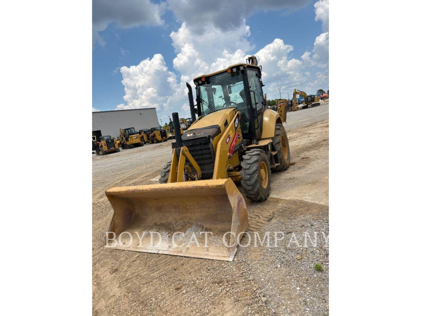 Cat 420F2ST, Backhoe Loader, 1573 hours, S/N: HWC03898, 2018 - Image 1