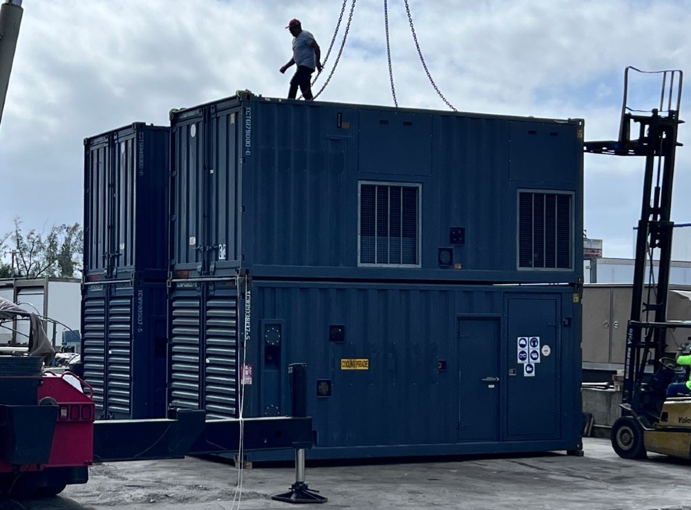 1500 KW Cummins #QSK60-G22, Natural gas generator set, 1875 kVA, 480 Volts, Power Modules (50 available) - Image 1
