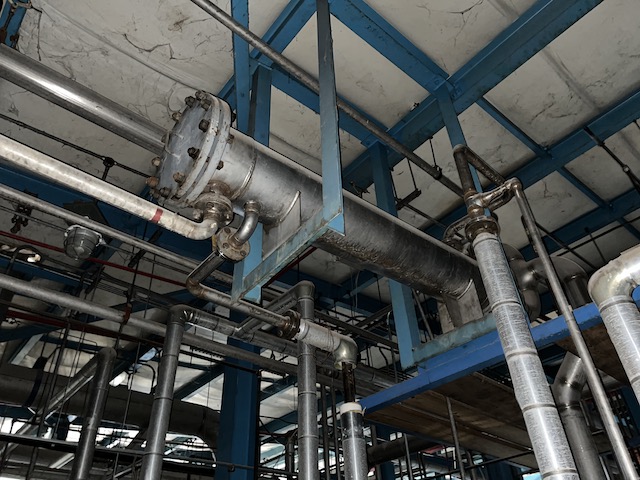 166 sq.ft., 85 psi shell, 35 psi/FV tube, Perry Products #12-166-FTSSX, Shell/Tube Heat Exchanger - Image 3