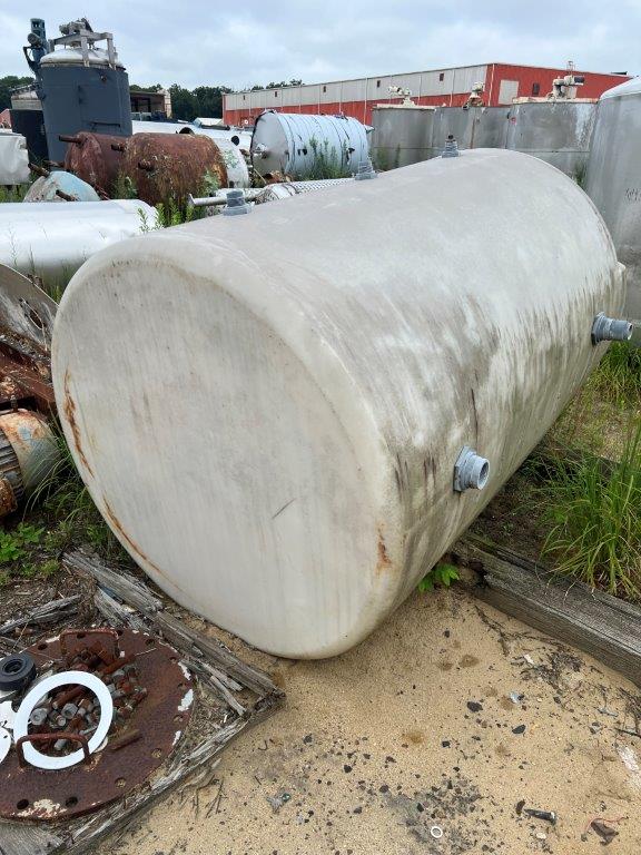500 gallon Polypropylene Tank, 40" diameter x 70" straight side - Image 3