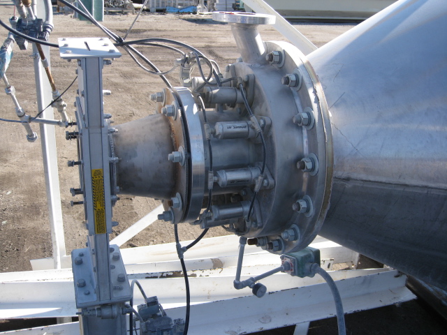 Dynamic Air #200, Blender, Stainless Steel, 54" diameter x 118" Straight Side, 36" Cone, 10 HP Blower, 3' - Image 3