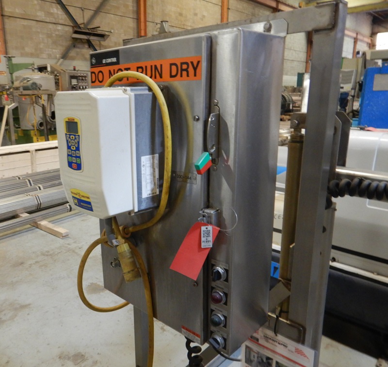 Admix, High Shear Mixer w/Cone Tank, Stainless Steel, 3 HP, PLC Control Panel - Image 3
