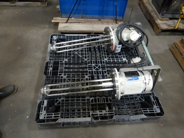 Ross #HSM-101, Batch High Shear Mixer, Stainless Steel, 1 HP, 3600 RPM, 2.5" diameter Rotor, 24.5" L Shaft - Image 1