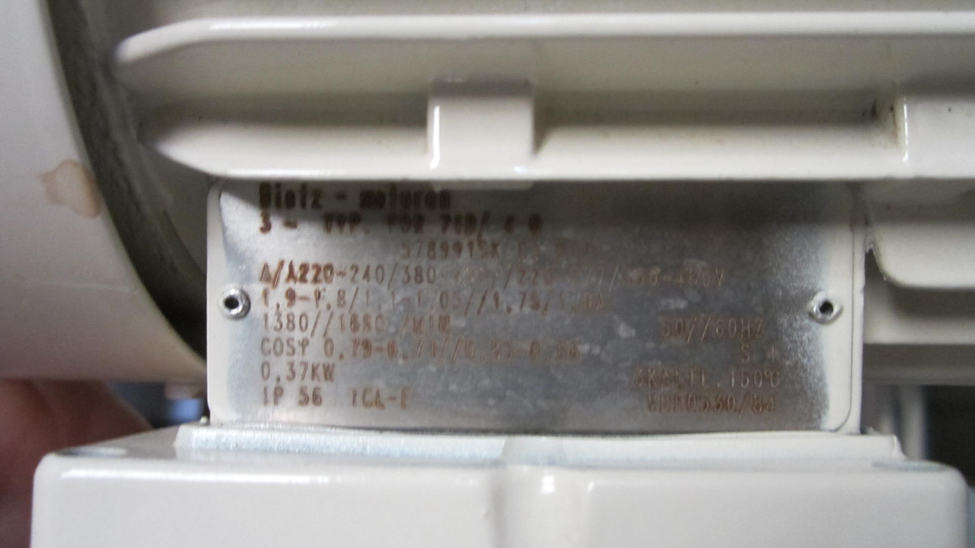 Koruma #Disho-V100/45, Stainless Steel Mixer, 12 gallon, 0.37 kW Motor, 1996 - Image 9