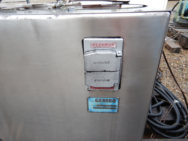 0.5 cu.ft. Gemco, Stainless Steel Double Cone Blender - Image 3