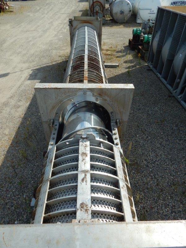 FKC #SHX-1000, Screw Type Sludge Dewatering Press, 47" x 37" Feed Opening, 9 Screen Secondary, 20 HP, 230/460 - Image 6