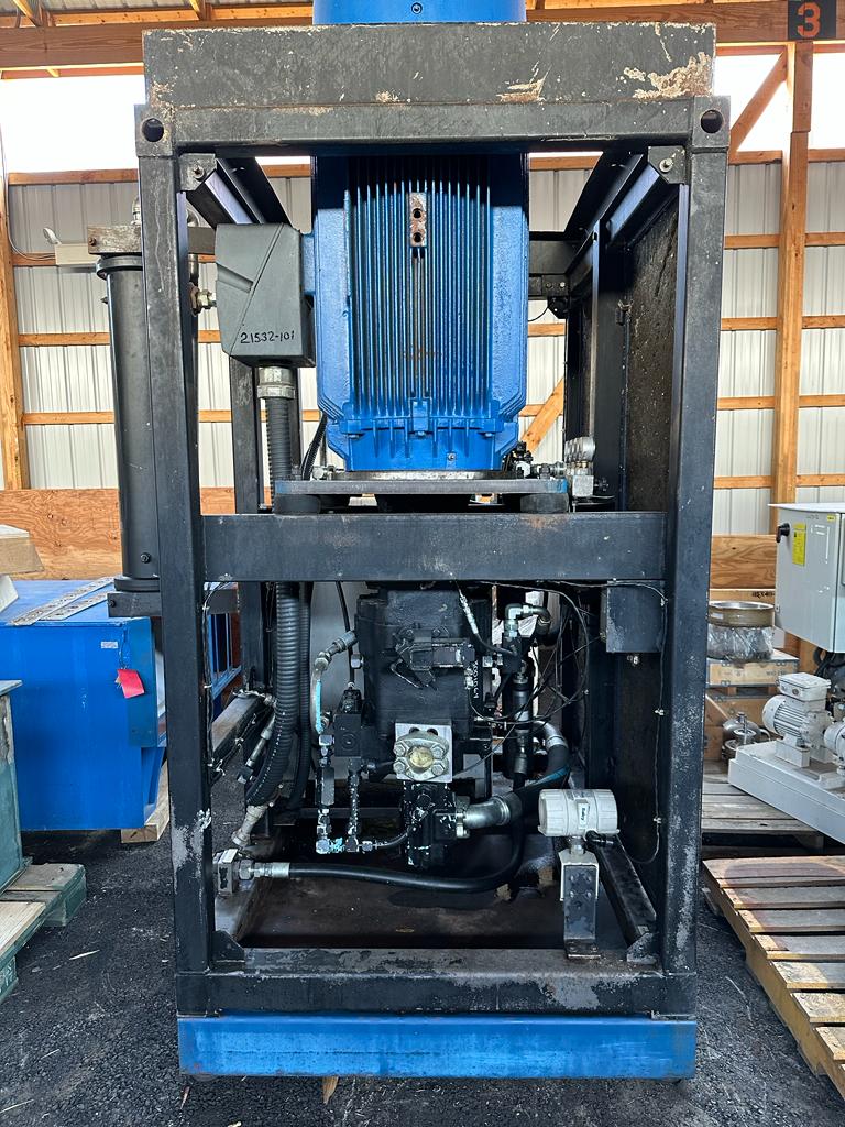 Thune #SP70SL, Dewatering Screw Press, Rated 300 BDMT/D, 4 Inspection Windows, 16 Pressure Valves - Image 9