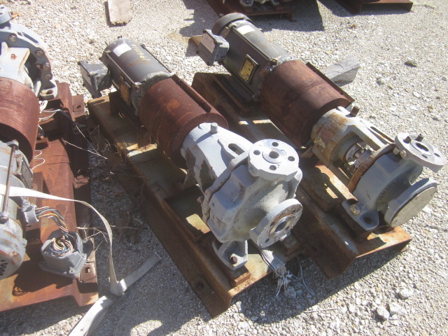 40 GPM, Flowserve #40-25CPX200, Stainless Steel Centrifugal Pump, Horizontal, CF8 Wetted Parts, 2 HP, 2008 - Image 5