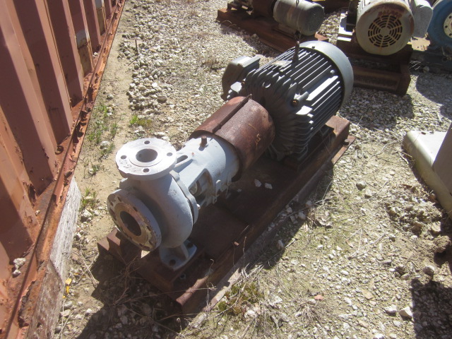 435 GPM, Flowserve #100-65CPX200, Stainless Steel Centrifugal Pump, Horizontal, CF8 Wetted Parts, 50 HP, 2008 - Image 5