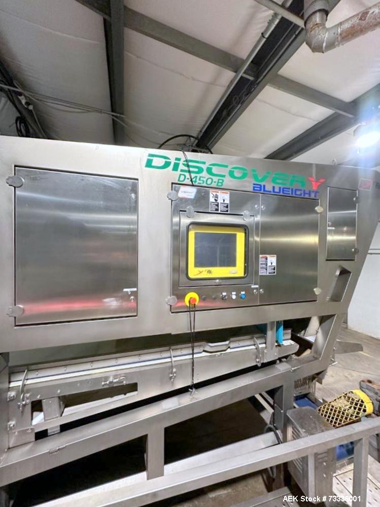 Raytec Vision Discovery Series #D-450-B Belt Optical Sorter, double reject, Bluelight Tech - Image 3