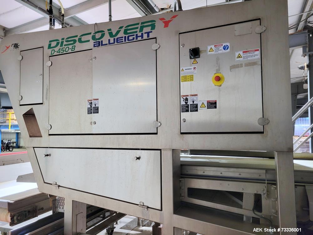 Raytec Vision Discovery Series #D-450-B Belt Optical Sorter, double reject, Bluelight Tech - Image 5