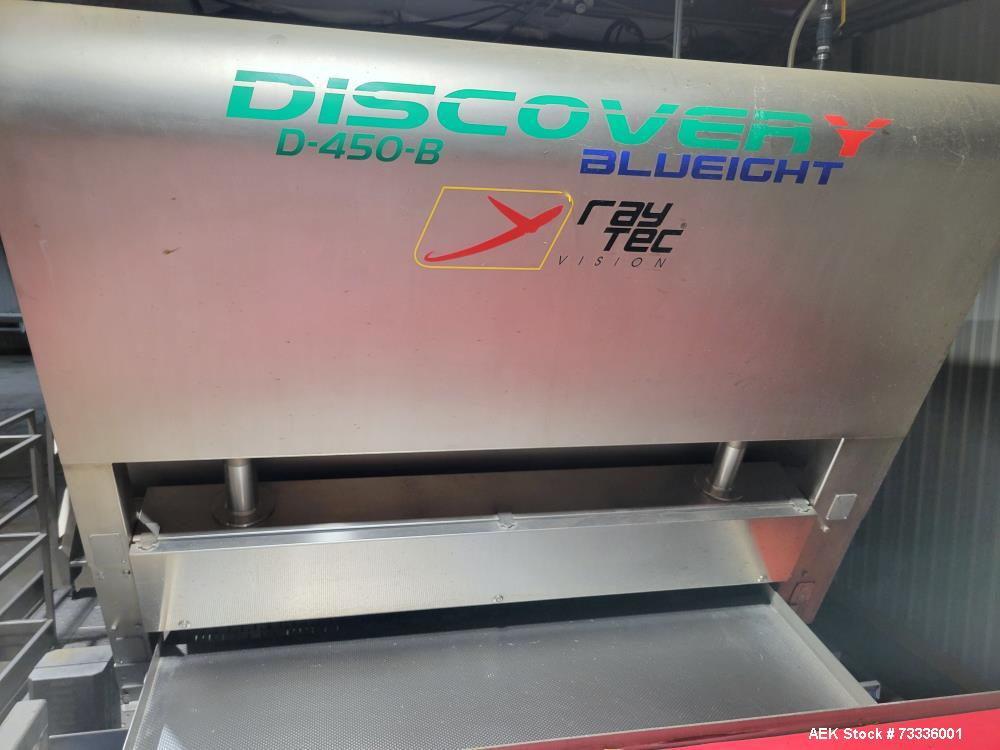 Raytec Vision Discovery Series #D-450-B Belt Optical Sorter, double reject, Bluelight Tech - Image 6
