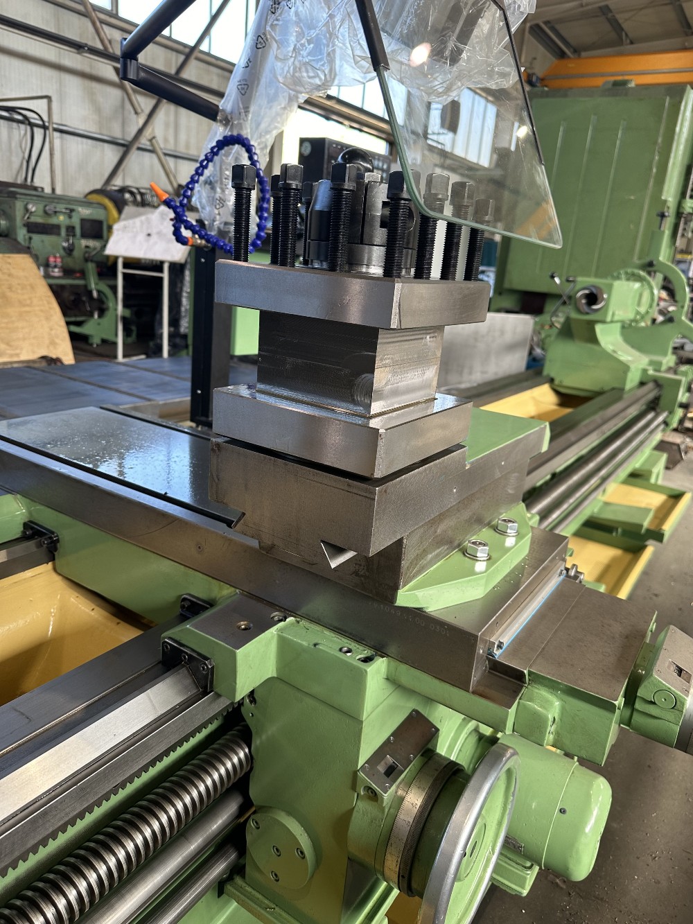 33" x 236" VDF Gildemeister #M820x6000 Lathe | Heavy Duty Engine Lathe | Rebuilt | digital read out | 6000mm - Image 7