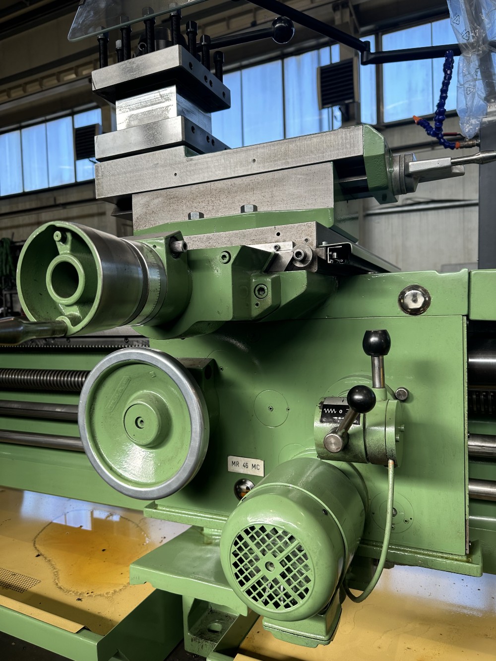 33" x 236" VDF Gildemeister #M820x6000 Lathe | Heavy Duty Engine Lathe | Rebuilt | digital read out | 6000mm - Image 9