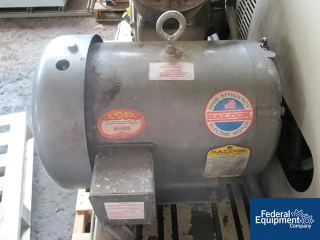 7.5 HP CompAir #TA5218H37, Air Compressor, liquid cooled w/ radiator, carbon steel tank, 460 V., 3 phase, 1996 - Image 5