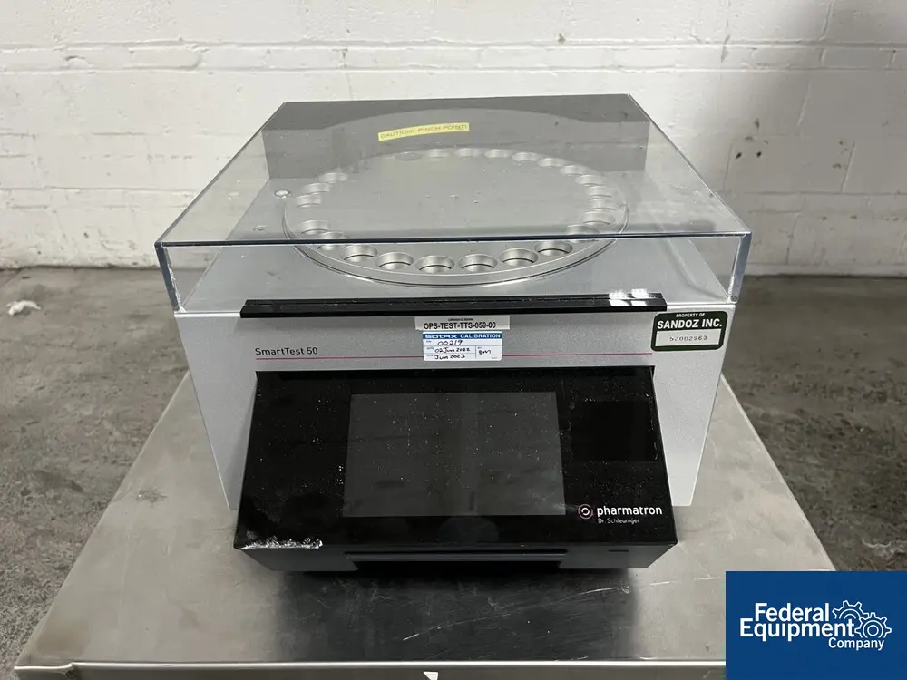 Dr. Schleuniger #SmartTest50, Semi-auto Tablet Hardness Tester, 2014 - Image 3