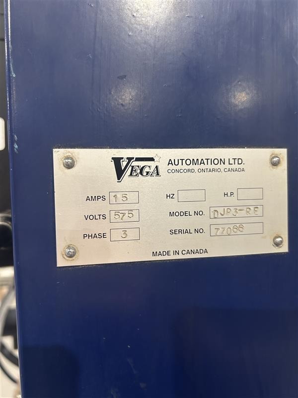 Vega #DJP3-RE, router machine, heavy duty, precision automation For ...