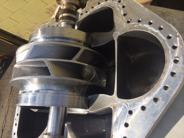24000 GPM @ 127' TDH, Ahlstrom #ZPP52-600, Split Case Stainless Steel Fan Pump, 1000 HP, 800 RPM, 2001 - Image 6