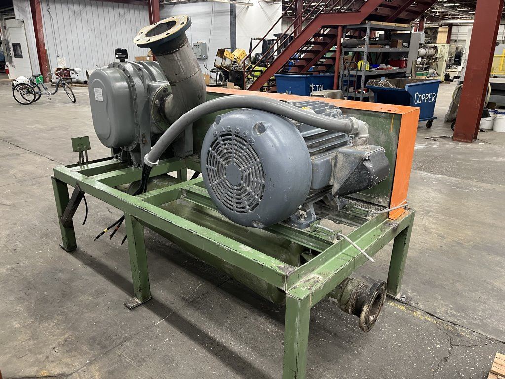 Sutorbilt #GDHAEAA, Vacuum Pump, w/Silencers, 16" Hg Vacuum, 15 psi, 125 HP, 1760 RPM, 460 V - Image 5