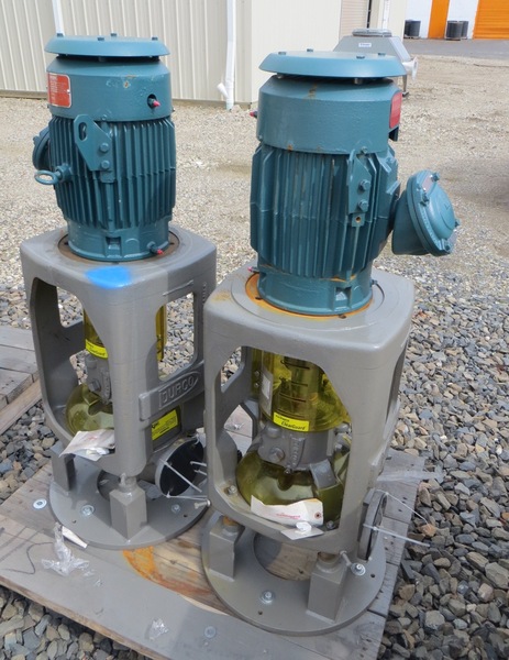 Flowserve #MK3, Vertical In-Line Pump, 2" x 1.5", 275 psi @ 100°F, 5 HP, 2007 - Image 3