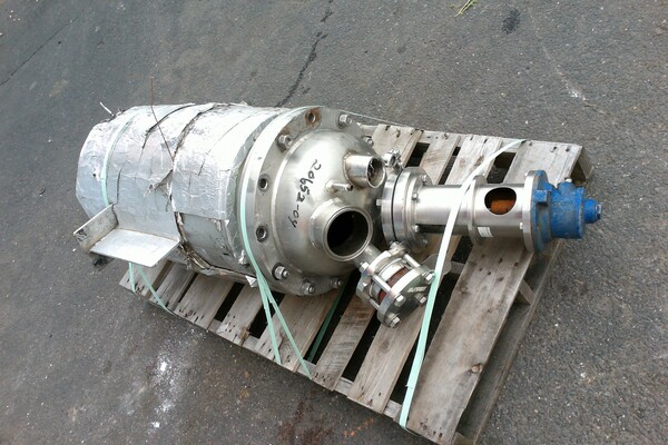 10 gallon Tolan, Stainless Steel Jacketed Pressure Tank, 12" diameter x 24" Straight Side, 20/FV Internal - Image 4