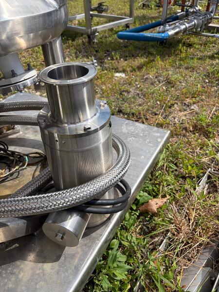37.5 gallon Feldmeier, Stainless Steel Reactor, 20" diameter x 40" Straight Side, 45/FV Internal, 150/FV @ - Image 5