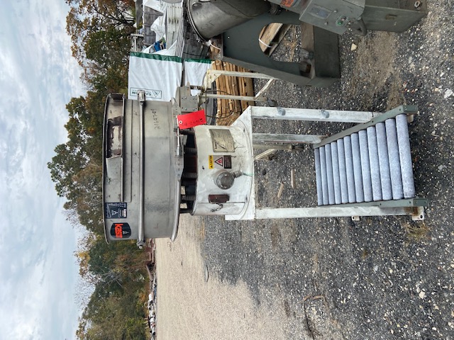 30" Kason #K30-1-SS, Stainless Steel Separator Screen, 1-Deck, 0.5 HP, 230/460 V, 2012 - Image 1