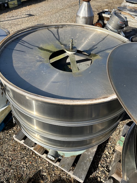 48" Thermal Engineering #SAB-48BD11, Stainless Steel Separator Screen, 2-Deck, 2.5 HP, 230/460 V, 1997 - Image 6