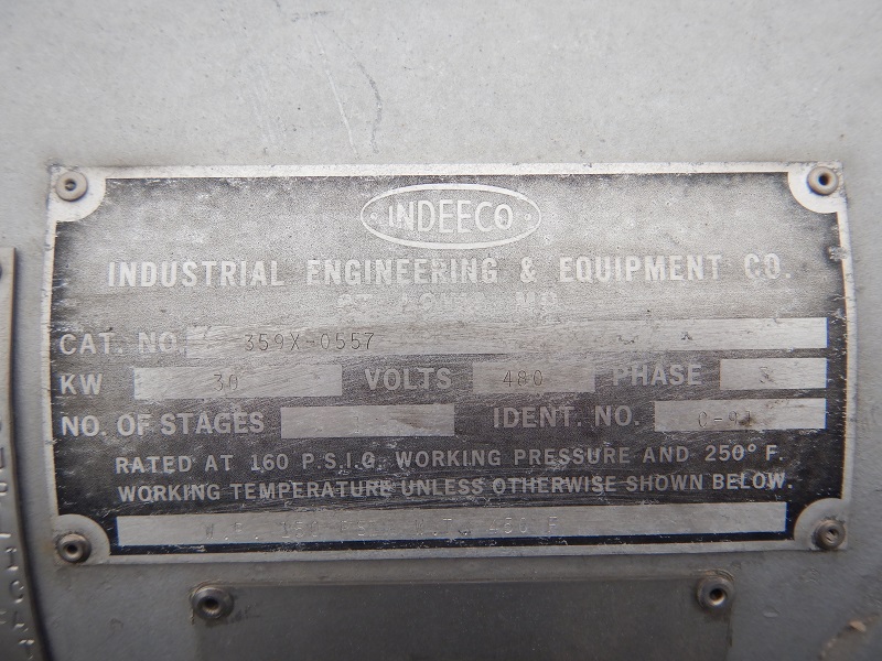30 KW Industrial Engineering & Equipment #IE-30/30L, Syltherm Temperature Control Unit, w/150 psi @ - Image 7