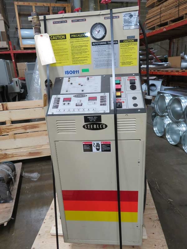 12 KW Sterlco #M9016-H1, Hot Oil Temperature Control Unit, 100 psi, 400&deg;F max Temp., 1 HP Pump, 460 V, On - Image 1
