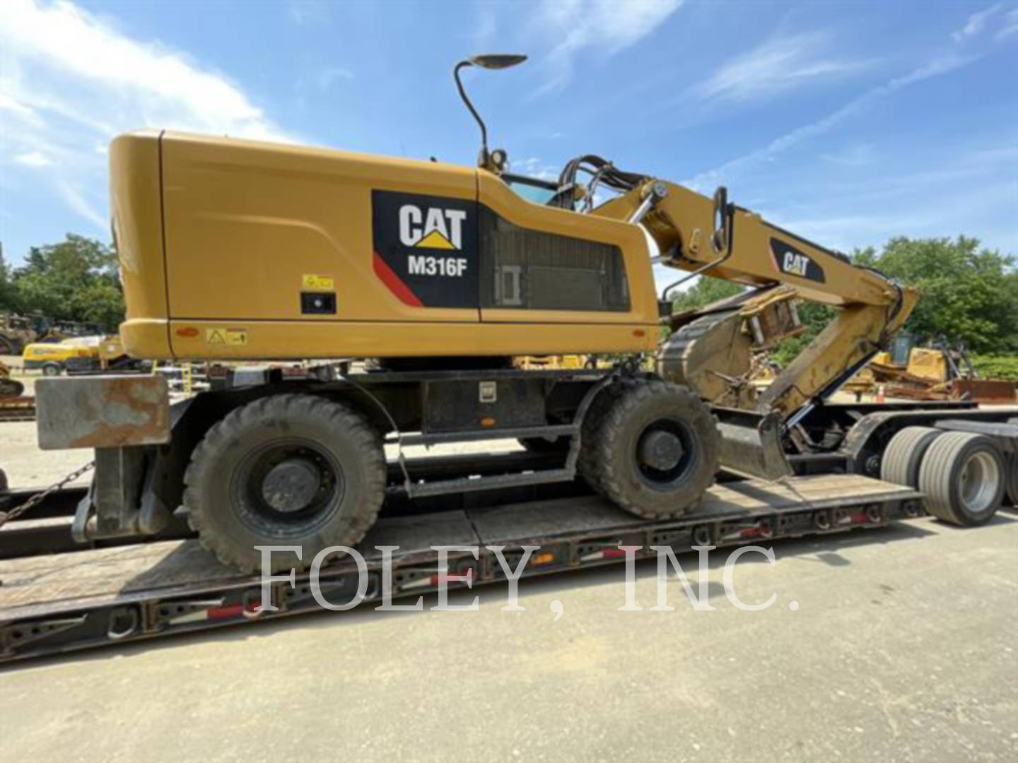 Caterpillar M316F, Wheel Excavator, 509 hours, S/N: FB600630, 2019 - Image 2