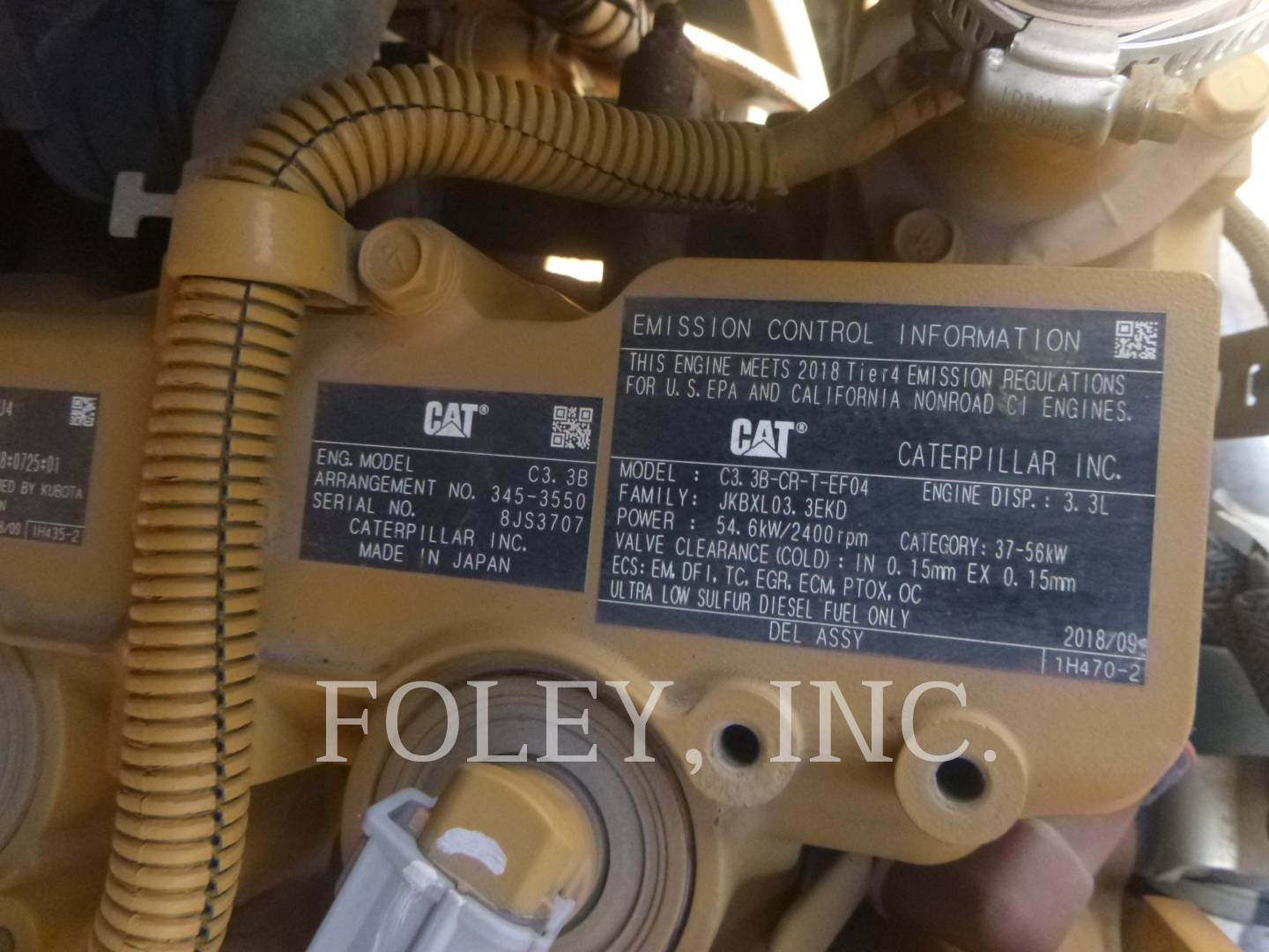 Cat 262D, Skid Steer Loader, 503 hours, S/N: DTB09737, 2019 - Image 8