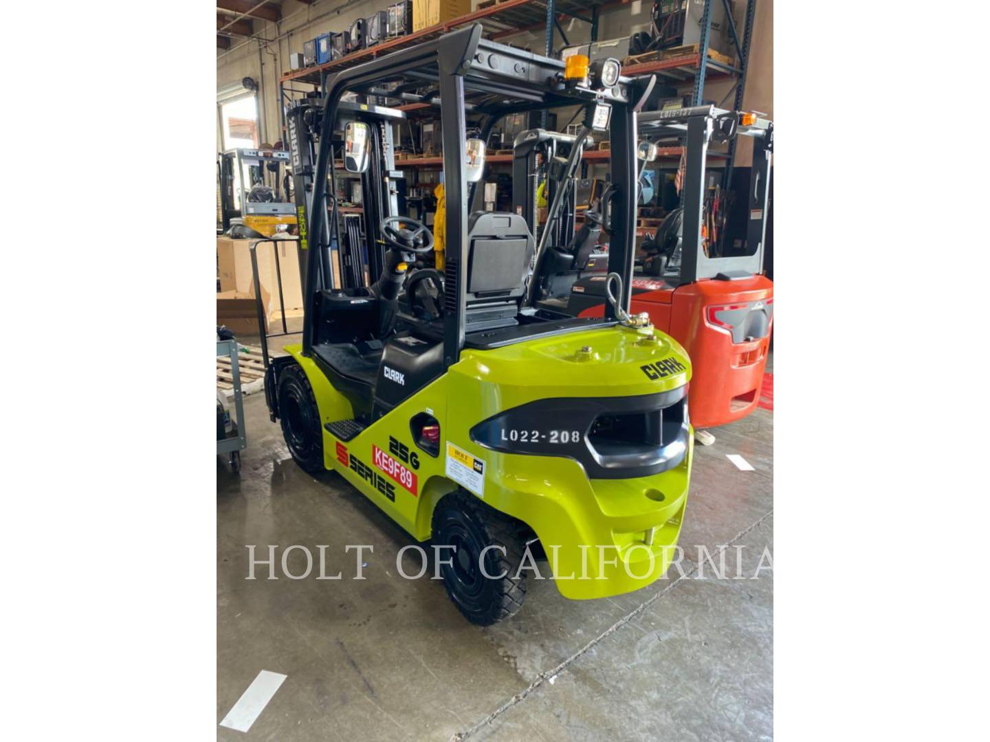 Clark S25 DUAL, Forklift, 613 hours, S/N: S232G006812032, 2023 - Image 4