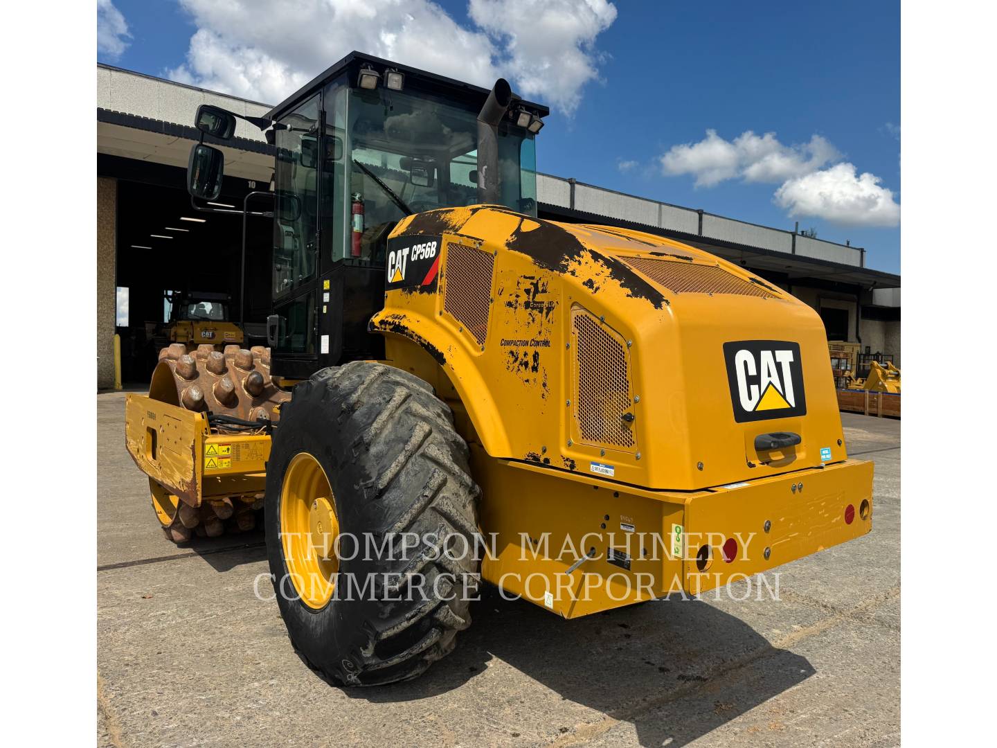 Caterpillar CP56B, Vibratory Single Drum Pad, 3659 hours, S/N: P5600698, 2019 - Image 5