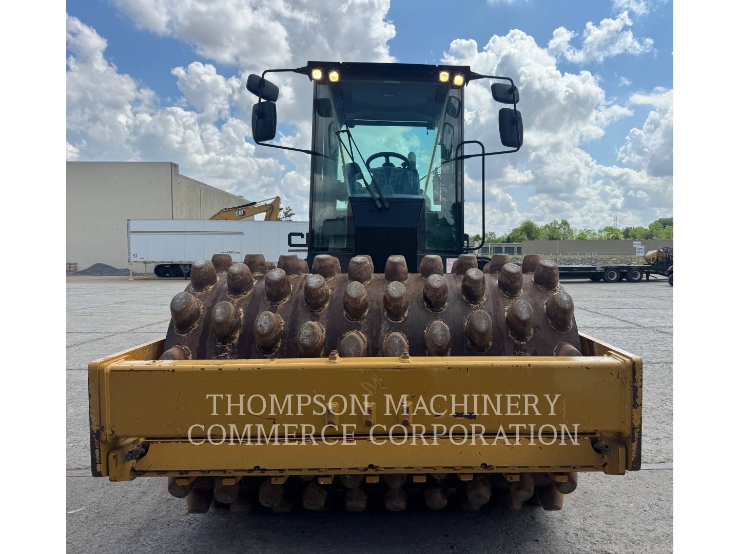 Caterpillar CP56B, Vibratory Single Drum Pad, 3659 hours, S/N: P5600698, 2019 - Image 8