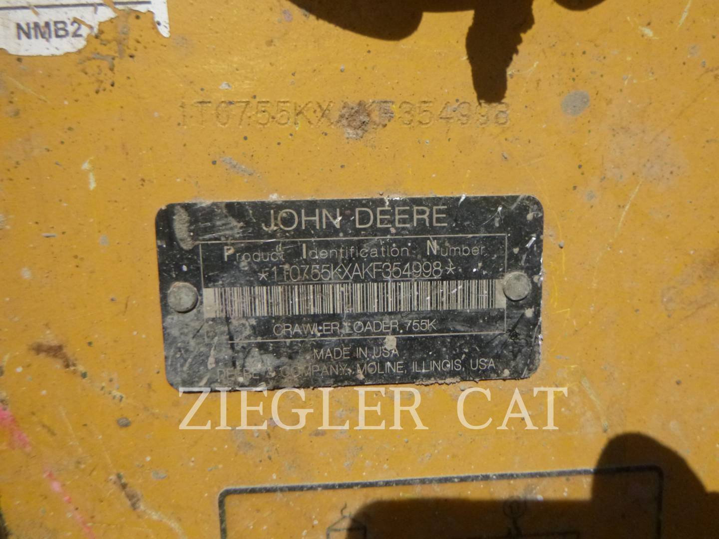 Deere & Co 755K, Track Loader, 7452 hours, S/N: 1T0755KXAKF354998, 2019 - Image 6