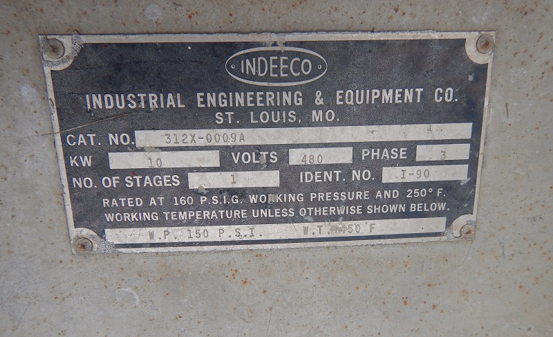 10 KW Industrial Engineering & Equipment #IE-10/45-R, Syltherm Temperature Control Unit, 1-Stage, w/150 psi @ - Image 3