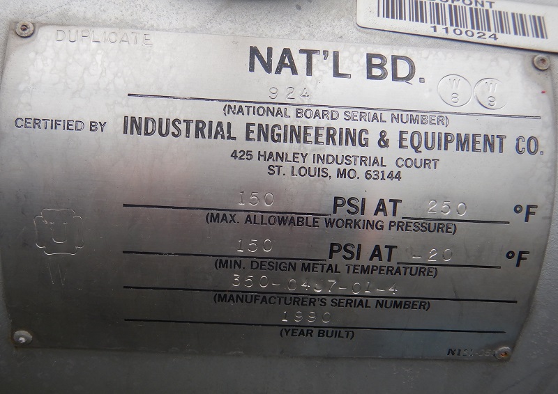 10 KW Industrial Engineering & Equipment #IE-10/45-R, Syltherm Temperature Control Unit, 1-Stage, w/150 psi @ - Image 4