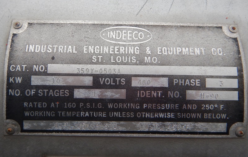 10 KW Industrial Engineering & Equipment #IE-10/45-R, Syltherm Temperature Control Unit, 1-Stage, w/150 psi @ - Image 9
