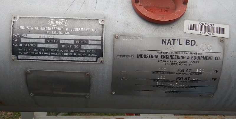 10 KW Industrial Engineering & Equipment #IE-10/45-R, Syltherm Temperature Control Unit, 1-Stage, w/150 psi @ - Image 10