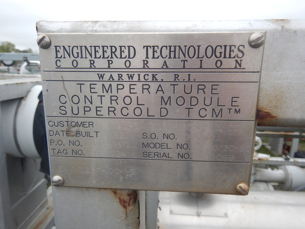 30 KW Industrial Engineering & Equipment #2E-30/30-SC, Syltherm Temperature Control Unit, w/150 psi @ - Image 2