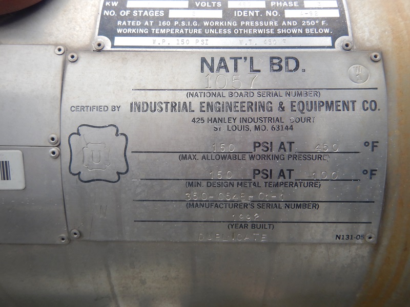 30 KW Industrial Engineering & Equipment #2E-30/30-SC, Syltherm Temperature Control Unit, w/150 psi @ - Image 4