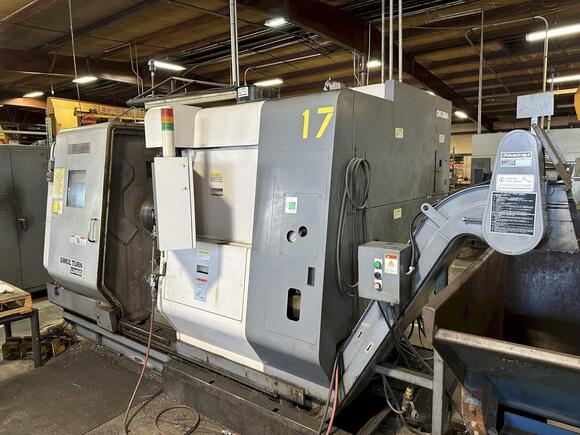Okuma #LU-400/2SC650, 4-Axis CNC lathe, 25.5" swing, 26.5" centers, 3.1"/4.33" bar, 2006 - Image 5