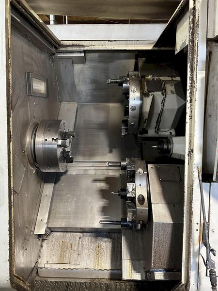 Okuma #LU-400/2SC650, 4-Axis CNC lathe, 25.5" swing, 26.5" centers, 3.1"/4.33" bar, 2006 - Image 7