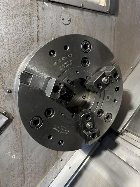 Okuma #LU-400/2SC650, 4-Axis CNC lathe, 25.5" swing, 26.5" centers, 3.1"/4.33" bar, 2006 - Image 10
