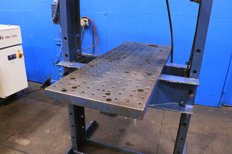 75 Ton, Dake #5-075, elec-draulic H-frame hydraulic press, 10" stroke - Image 5