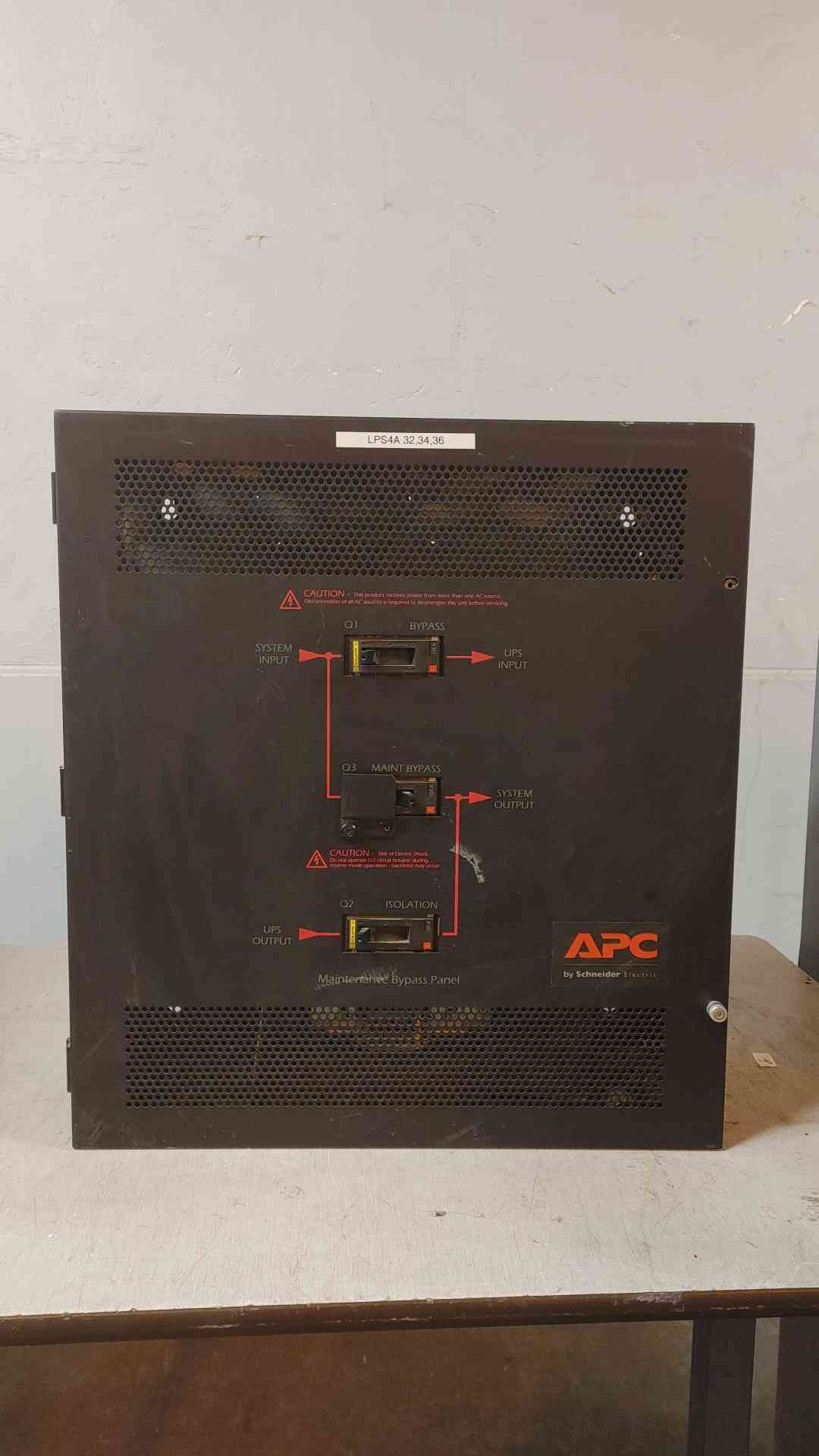 APC Smart-UPS-VT/Galaxy, Maintenance Bypass Panel, 5BP5U20K30F-WP, 30.0 KVA - Image 1
