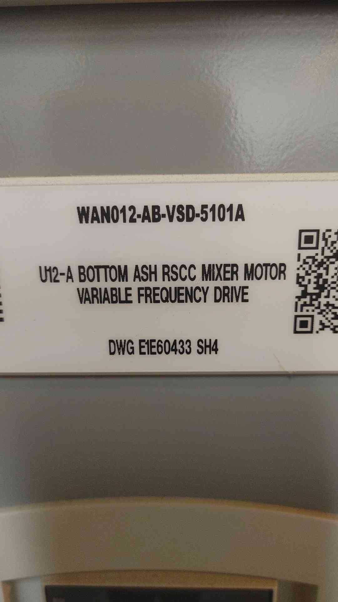 ABB, WANO12-ABVSD-5101A, Control Panel, 20HP, 480 Volts, 23 AMP, 3PH - Image 4