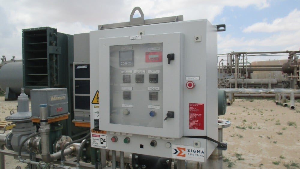 Sigma #HC2-80.0-H-SF, thermal 80mm heater, 2022 - Image 6