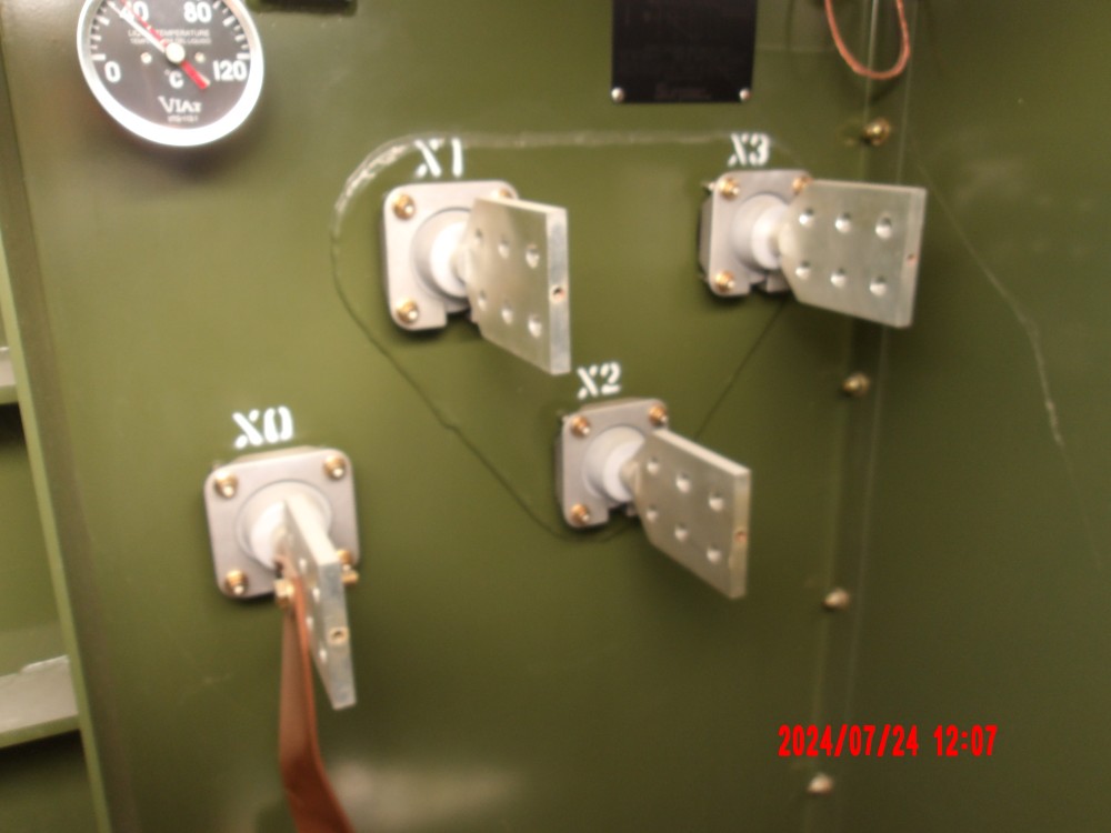 1500 KVA 27600 Delta Primary, 600Y Secondary, Surplec Daelim - Image 5